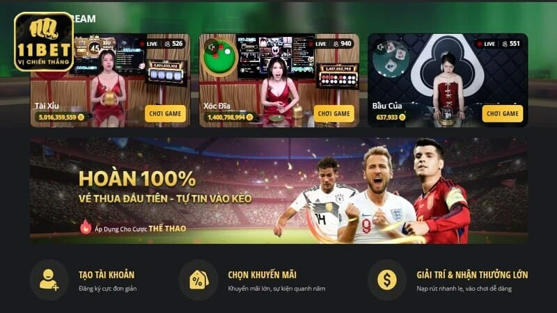 đăng nhập 11bet